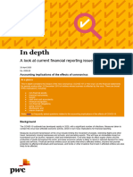 Accounting Implications of The Effects of Coronavirus - PWC in Depth