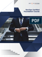 DevOps Certified Foundation Course