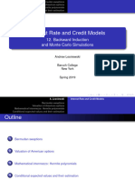 12 - Backward Induction & Monte Carlo Simulations