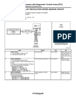 Diagnostic Procedure With Diagnostic Trouble Code (DTC) Ad:Dtc P2750 Sec. Pulley Revolution Speed Sensor Circuit