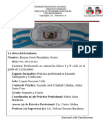 Datos Del Estudiante