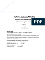 Some Uace Chem2 Paperss