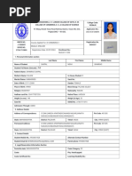 Nidhi Sakpal Vartak CLG Admission Form