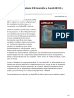 AutoCAD 3D Modelado Introducción A AutoCAD 3D y Primitivas Base - Mvblog - CL