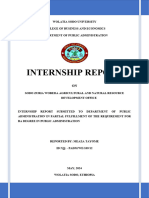 Meaza Internship Report