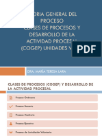 Clases de Procesos - Audiencia Ordinario