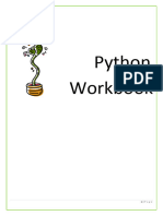 Science Python Workbook