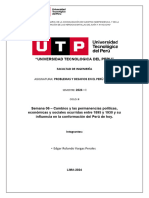 Practica Calificada 1 Problemas y Desafio Del Peru Actual