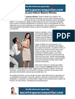 Técnicas para Seducir Mujeres Difíciles