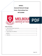 MN621 Advanced Network Design Name-Ramandeep Kaur MIT223006