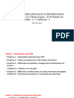 Chapitre 1 Présentation Générale Des IFRS Enregistrement Automatique