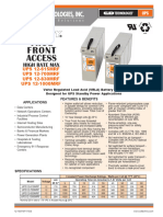 UPS-MRF True Front Data Sheet