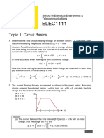 Solved Examples - Topic 1 Solutions