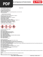 FISPQ - Ficha de Informações de Segurança de Produto Químico Renner Protective Coatings