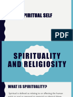 Spiritual Self