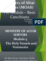 Module 5 Holy Vessels and Vestment