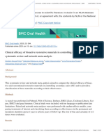 Clinical Efficacy of Bioactive Restorative Materials in Controlling Secondary Caries: A Systematic Review and Network Meta-Analysis - PMC