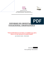 Muestra - Informe de O.V