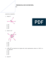 Problemas de Geometría