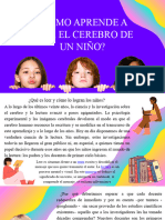 1 Introducción Comprensión Lectora ¿Cómo Aprednde A Leer El Cerebro de Un Niño