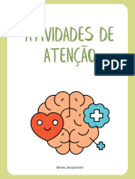 Apostila Com Atividades de Atenção - TDAH