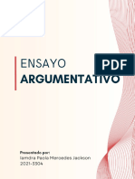 Ensayo Argumentativo