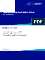 Unit 6 - Qulaity Assurance - Lecture 7