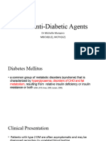 Oral Anti-Diabetic Agents