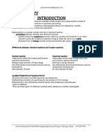 Chem Notes Radioctivity Chemistry