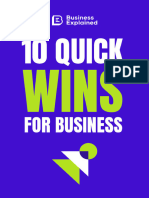 10 Quick Wins For Business by Business Explained