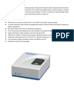 Nanolink SZ901 - Particle Size and Zeta Potential Analyzer Specifications