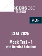 Ebook CLAT Mock Test 1 2025 WwEDkN6