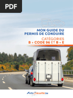 FM2124 Mon Guide Du Permis de Conduire Cat BE Code 96