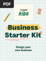 Shopify Kids - Digital Business Starter Kit