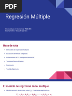 Regresión Múltiple