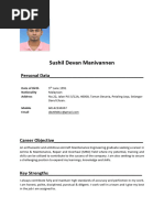 Sushil CV