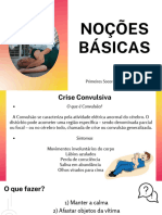 Noções Básicas Primeiros Socorros