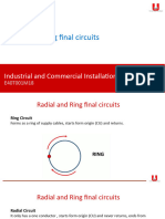 Radial and Ring Final Circuits