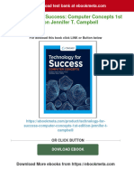 (PDF Download) Technology For Success: Computer Concepts 1st Edition Jennifer T. Campbell Fulll Chapter