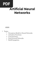 Artificial Neural Networks