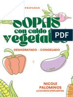 Sopas Con Caldo de Vegetales + Receta Dulce