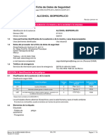 Alcohol Isopropilico HDS