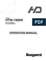 Ikegami HTM1990R Manual