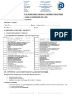 Fiche de Notation Entreprise