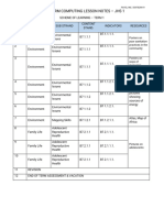 First Term Computing Lesson Notes - Jhs 1