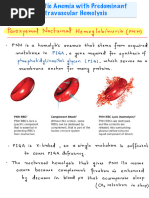 Anemia - 8 (PNH - G6PD Deficiency)