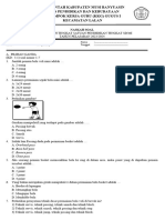 Soal Us 2024 - Pjok