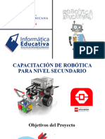 Capacitacion de Robotica Educativa