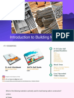 Building Material Part 1 For B.Arch Exams