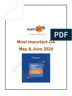 NABARD Related GA For May and June 2024 PDF